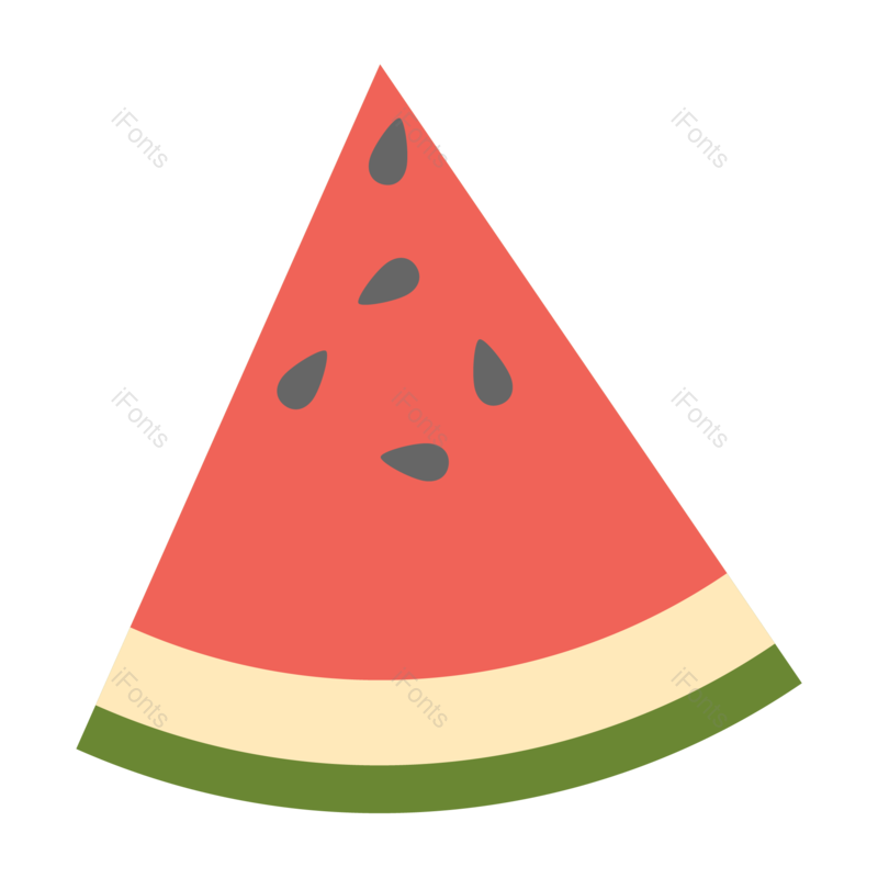 西瓜图片,水果元素,矢量元素PNG,食物免抠素材